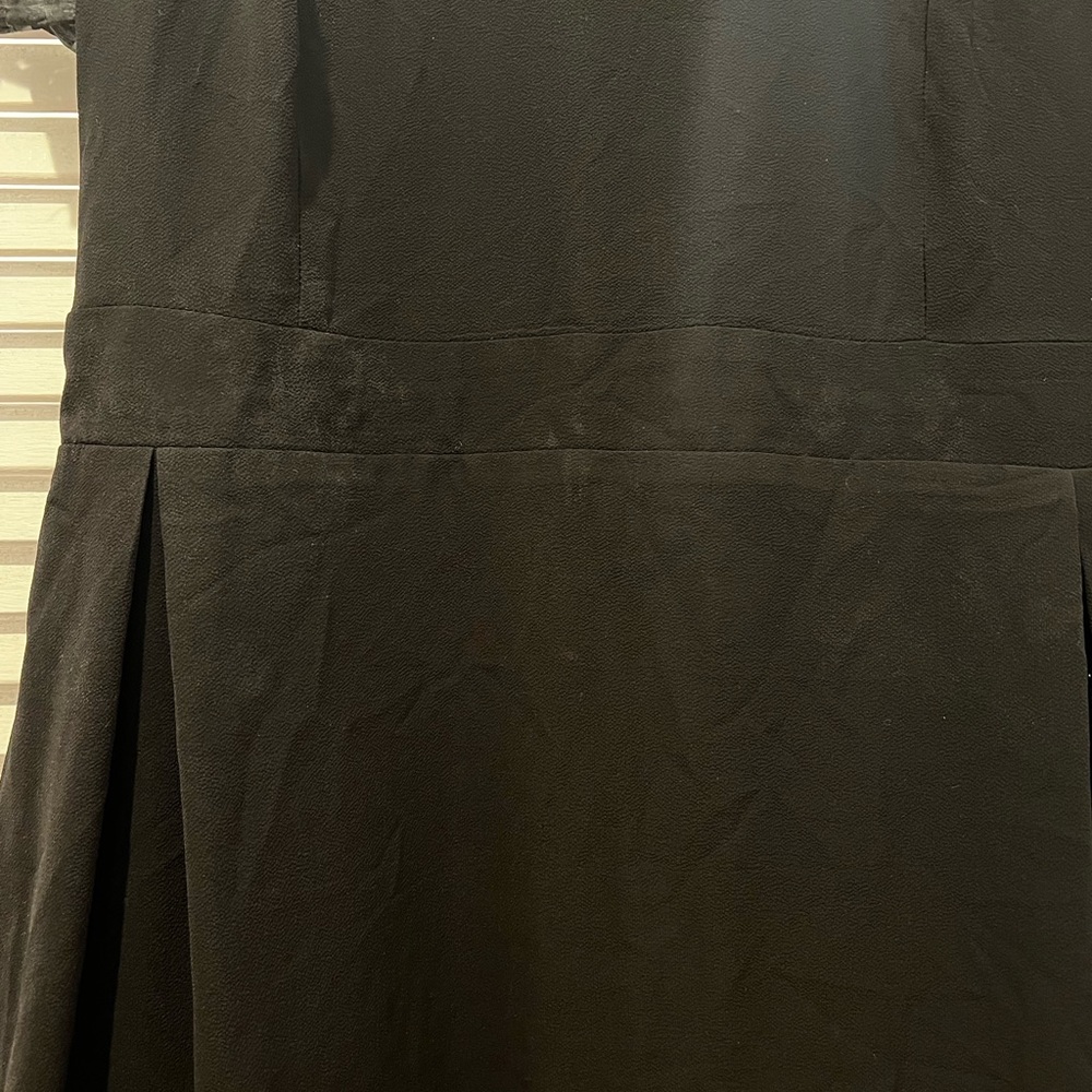 City Chic Black Short Sleeve A-Line Cocktail Dress 22 - Picture 3 of 13